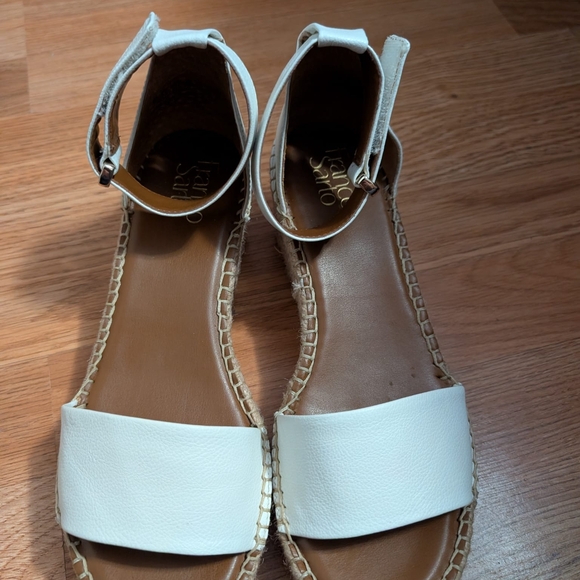 Franco Sarto White Espadrille Wedges - Picture 3 of 7